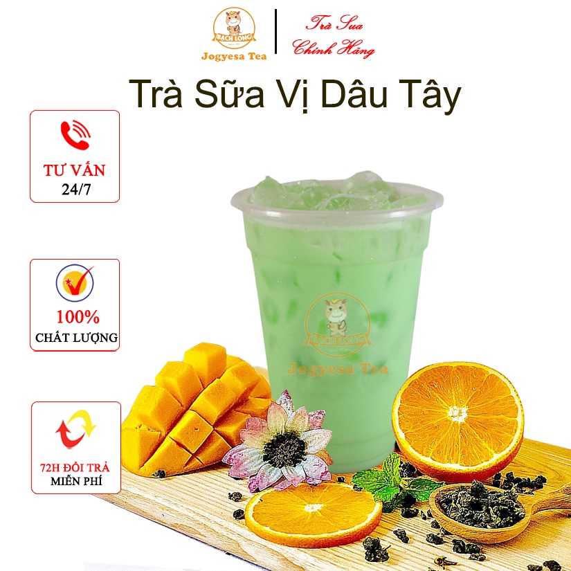Trà Sữa Trân Châu Tự Pha Tại Nhà Vị Dưa Lưới Ngon Rẻ