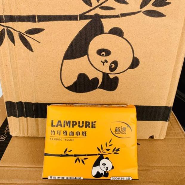 GIẤY GẤU TRÚC LAMPURE - Thùng 30 gói