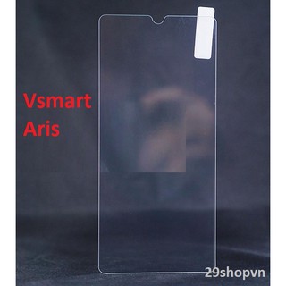 Kính cường lực Vsmart Aris (Chuẩn 9H Trong Suốt, Không Full)