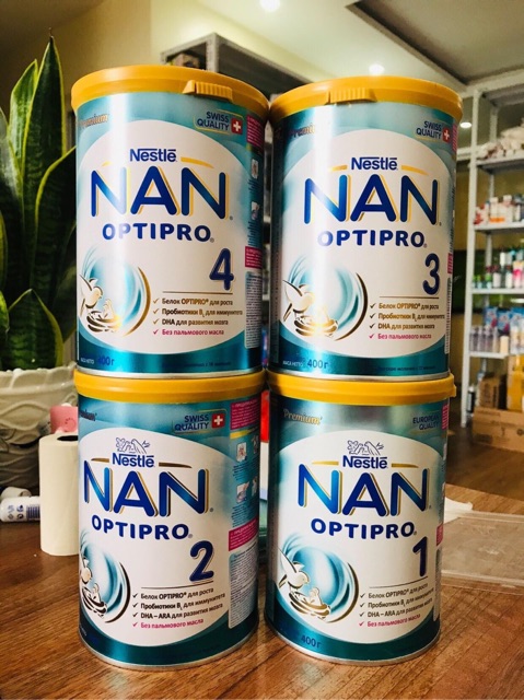 🌷 SỮA NAN NGA 800gr SỐ 1, 2, 3, 4