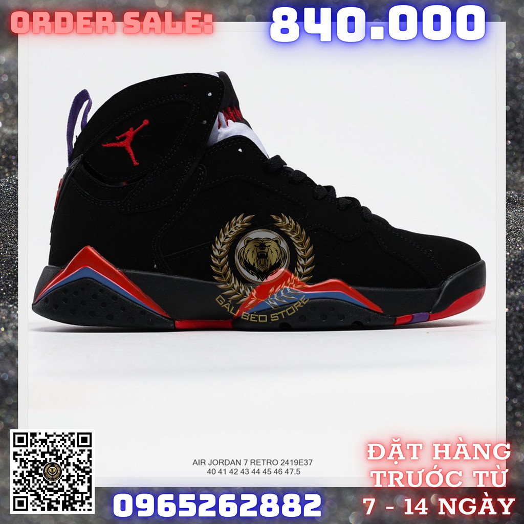 GIÀY SNEAKER MÃ SẢN PHẨM_Air Jordan 7 Retro NHIỀU MÀU PHONG CÁCH FULLBOX + FREESHIP