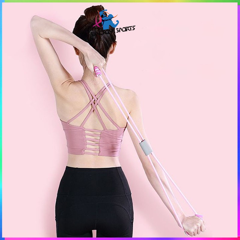 Dây Kéo Vòng Số 8 Đàn Hồi 🌸FREESHIP🌸Tập Lưng, YoGa KN13