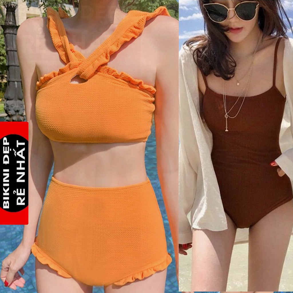 Bikini Đồ Bơi Một Mảnh Thân Liền Cúp Ngực Đỉnh Cao Tôn Vòng 1, Khoe Còng 3 Đẫy Đà RUBYR19 | BigBuy360 - bigbuy360.vn