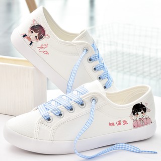 Giày in hình chibi Trần Lập Nông (Nine Percent) [hàng order]