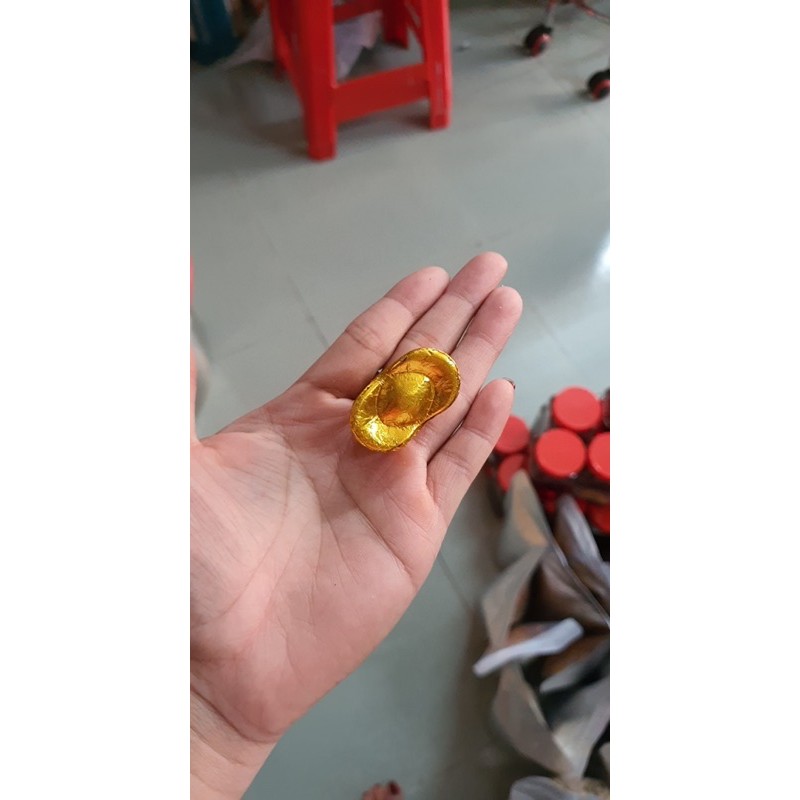 Socola thỏi vàng thần tài TẾT 2024