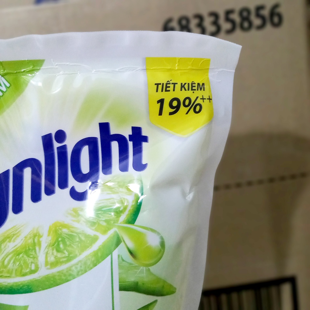 Nước rửa chén Sunlight túi 750g hương thiên nhiên lô hội