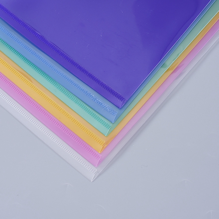 Túi Đựng Tài Liệu Khổ A4 Trong Suốt 6 Màu