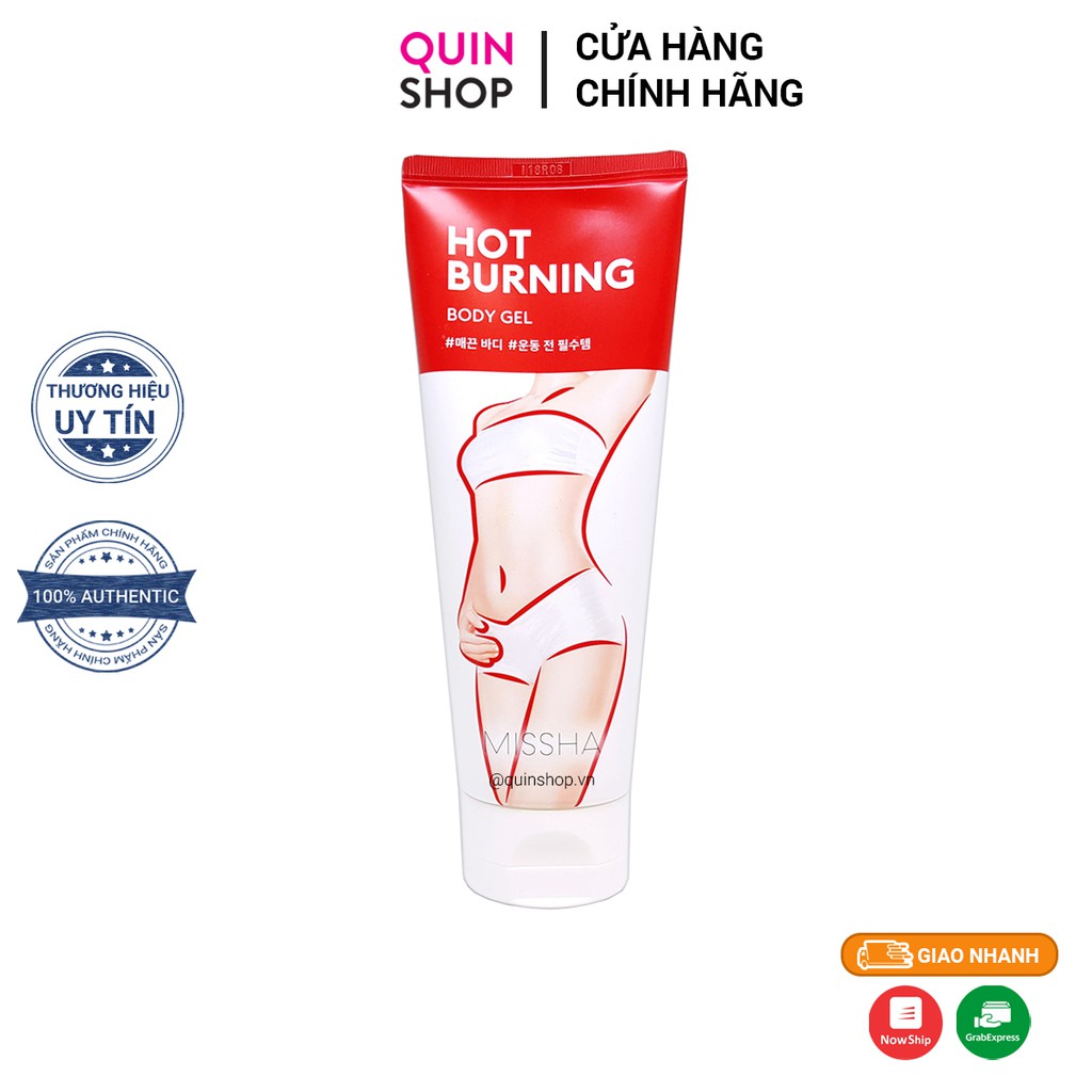 Gel Tan Mỡ Missha Hot Burning Perfect Body Gel