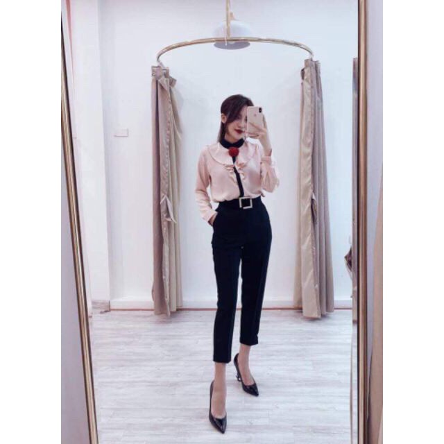 Quần baggy đai vuông khuyết khoá sườn💖FREESHIP💖 Giảm 10K Khi Nhập [ QUANSALE]- Hàng xưởng giá bao rẻ | BigBuy360 - bigbuy360.vn