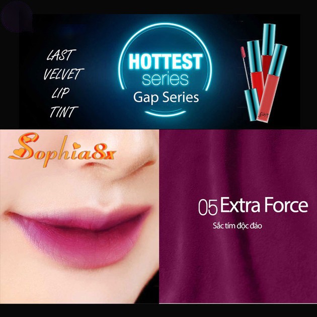Son kem lì Last Velvet Lip Tint Hottest Series Version 4 16-20