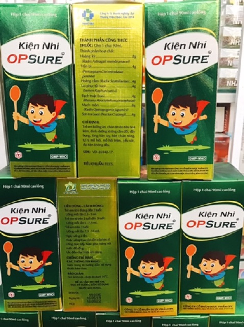 Siro KIỆN NHI OPSURE đổ mồ hội trộm