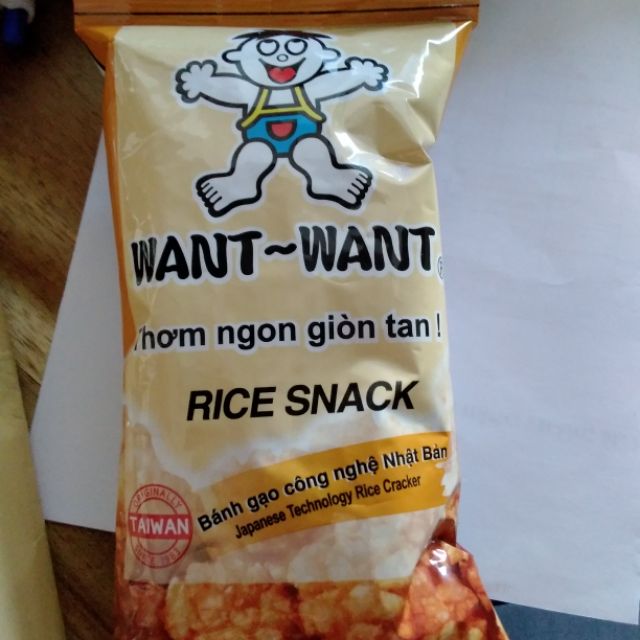 Snack gạo WANT WANT