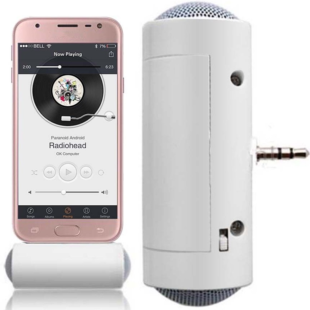 Loa mini jack 3.5mm tiện dụng cho máy tính bảng/MP3/MP4/điện thoại