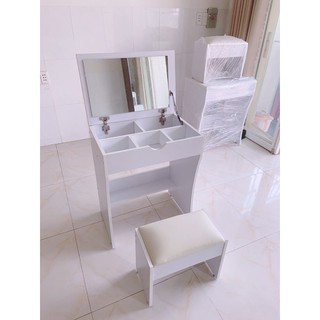 [Ảnh thật] Bộ bàn trang điểm CowoTAB