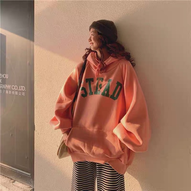 Áo hoodie STEAD chữ ngực LDU0220