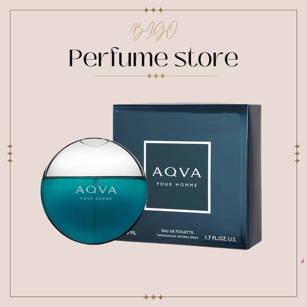Nước Hoa Nam Bvlgari Aqva Pour Homme 100ML - hương Thơm Nam Tính Trẻ Trung-Tươi Mát sang trọng cuốn hút mùi hương nhẹ