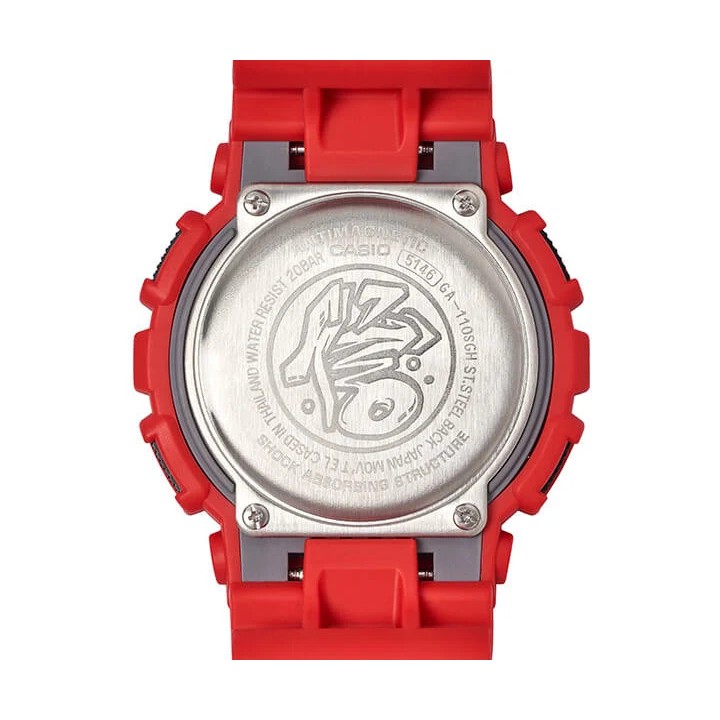 Đồng Hồ Casio Nam Dây Nhựa GSHOCK GA-110SGH-4ADR Chính Hãng