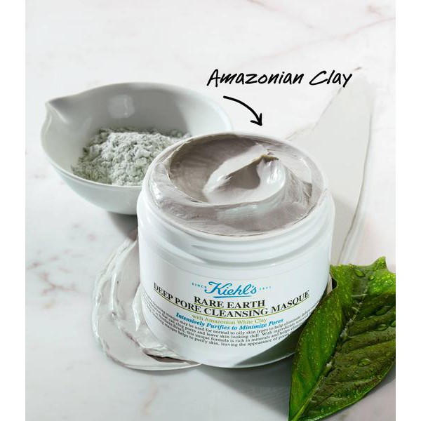 Mặt Nạ Đất Sét Kiehl’s Rare Earth Deep Pore Cleansing Masque