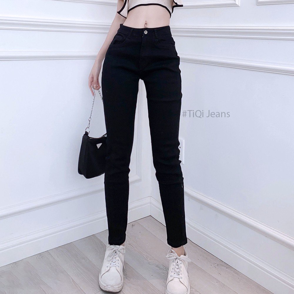 Quần Jean Skinny Nữ Lưng Vừa Vải Denim Co Giãn TiQi Jean G1-519