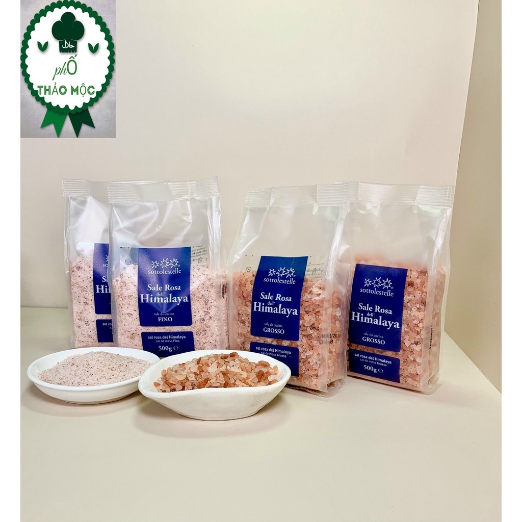 Muối hồng Himalaya Sottolestelle 500g  Himalaya Salt