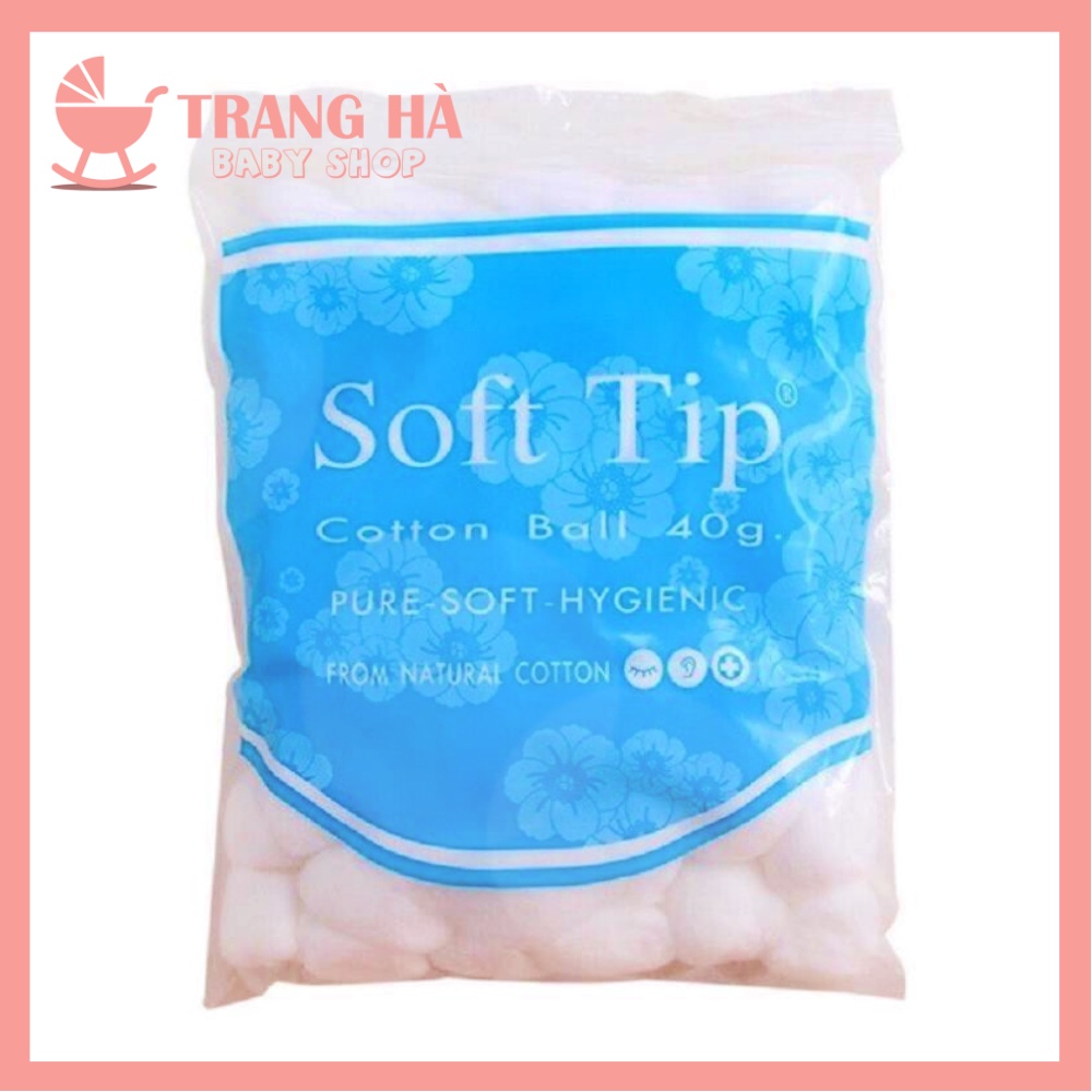 Bông Viên Gòn Y Tế Bịt Tai, Bông Gòn Soft Tip Nhét Tai Cho Mẹ Sau Sinh