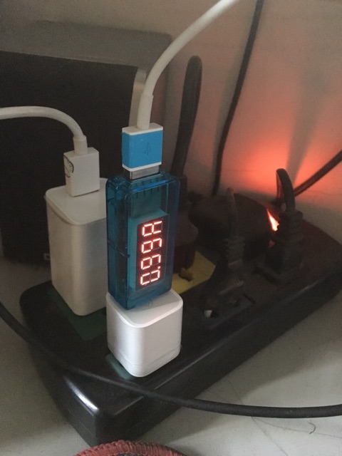 Usb vôn kế,ampe kế hiển thị màn hình led