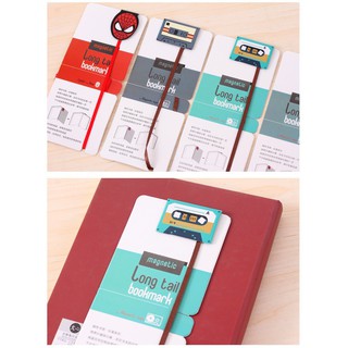 Thẻ Đánh Dấu Sách Bookmark Có Đồ Hít