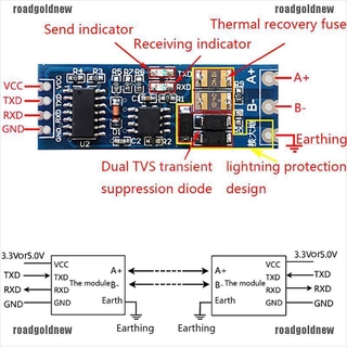 Mô-đun Chuyển Đổi Cổng UART Seerial port Sang RS485 RS485 Sang TTL