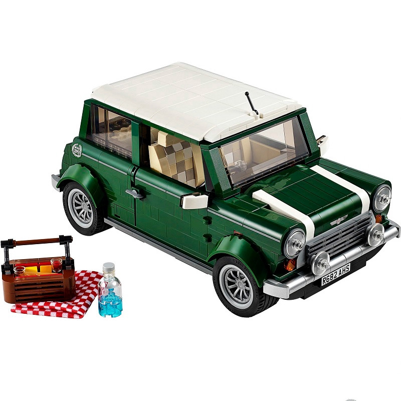 Bộ đồ chơi lắp ráp lego xe hơi 21002 C mini cooper vii 10242 tự làm