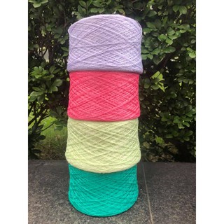 Sợi linen đan móc áo váy