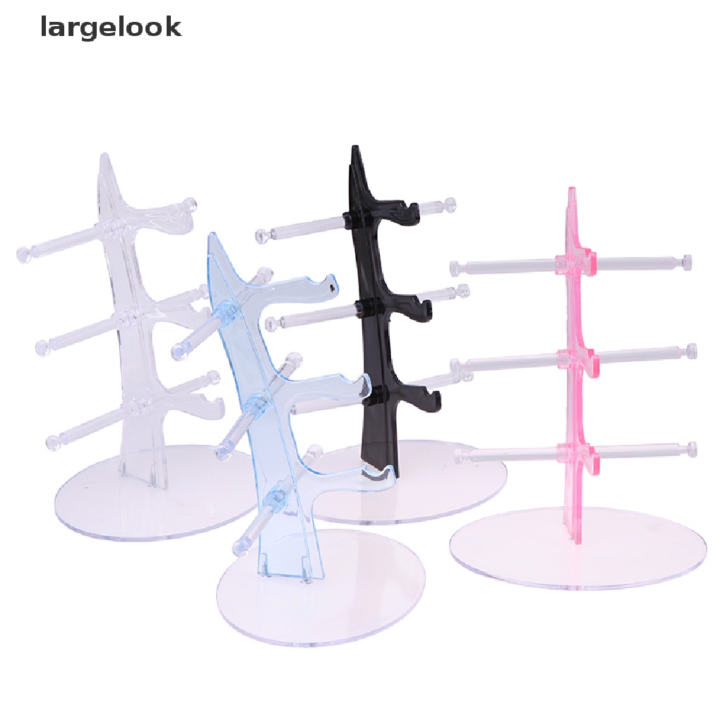 Bộ giá đỡ mắt kính bằng nhựa acrylic trong suốt tiện dụng