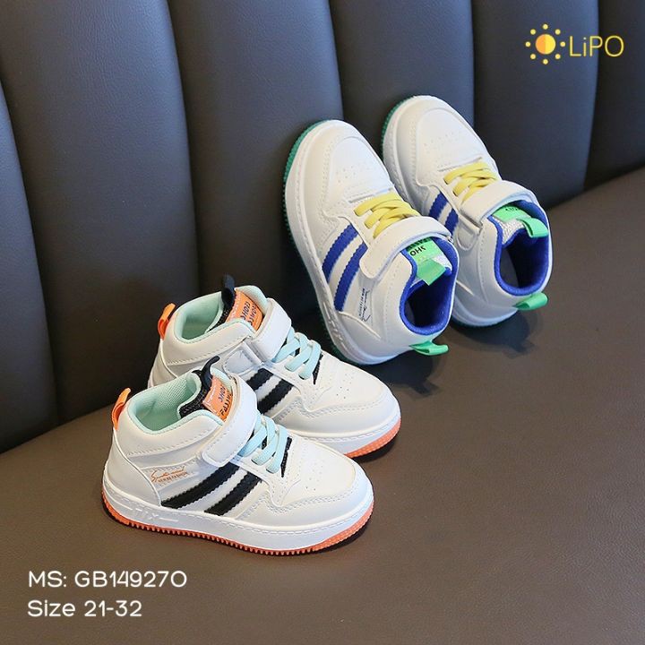 GIÀY THỂ THAO KẺ 2 SỌC CHO BÉ TRAI , BÉ GÁI Sneaker trẻ em - GB149