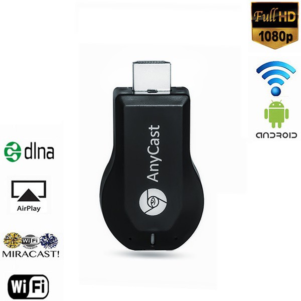 Thiết bị kết nối điện thoại với tivi không dây Dongle AnyCast Plus (có thể xem phim, chơi game..)