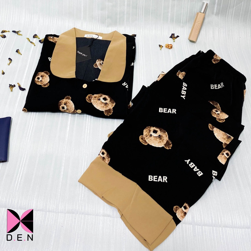ĐỒ BỘ MẶC NHÀ _ TAY NGẮN QUẦN DÀI_PIJAMA LỤA | BigBuy360 - bigbuy360.vn