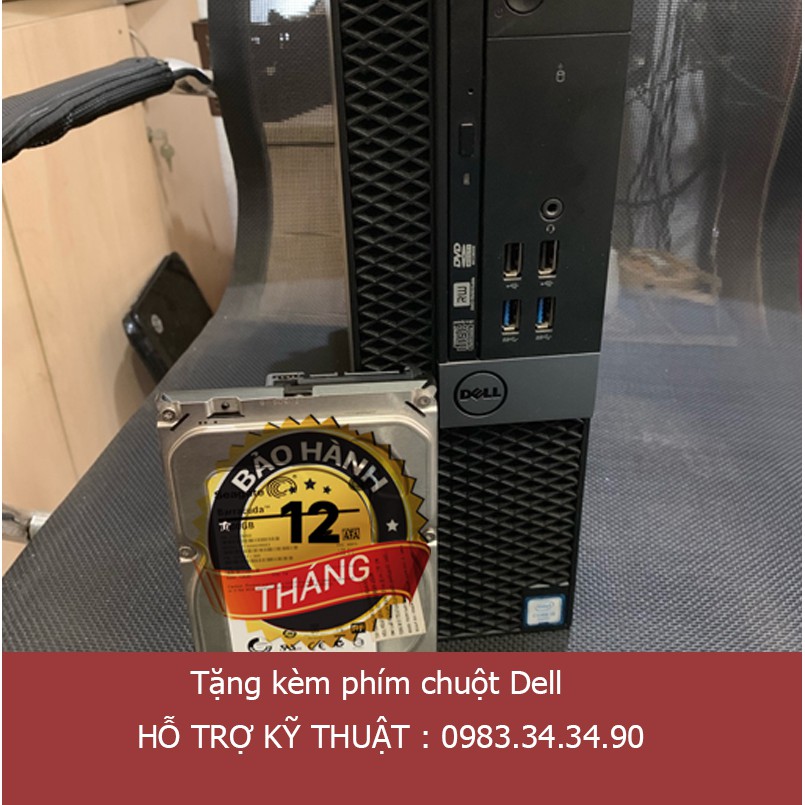 BẢO HÀNH 12T- MÁY TÍNH ĐỒNG BỘ Dell Optiplex 3040SFF- TẶNG KÈM PHÍM CHUỘT DELL