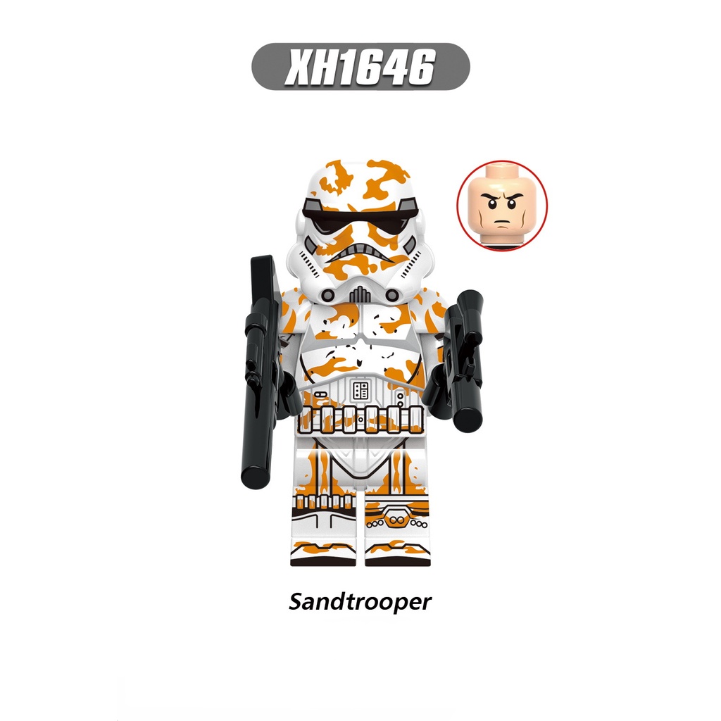 Đồ Chơi Lắp Ráp Mô Hình Nhân Vật Chiến Binh Sa Mạc Phim Star Wars