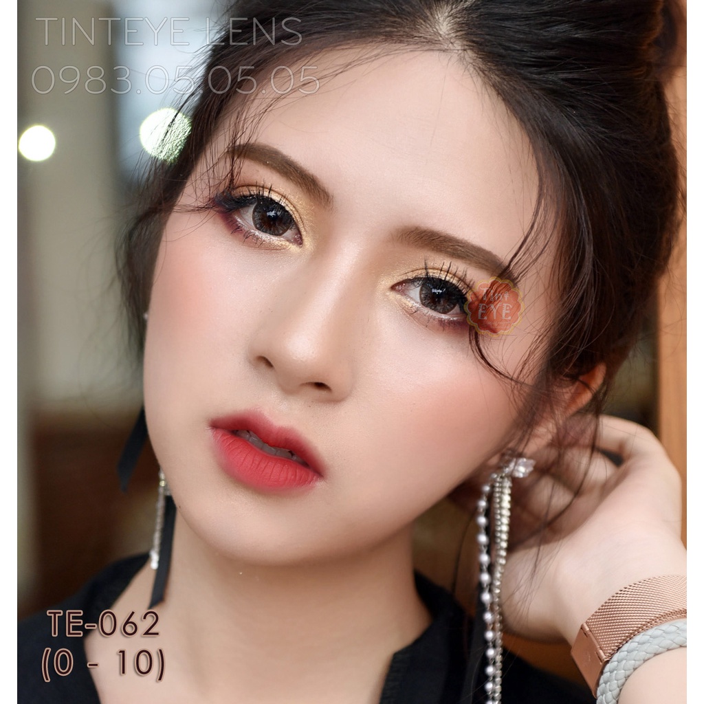 8 mẫu kính áp tròng tây Tinteye Lens 0 - 10 độ FLASHSALE