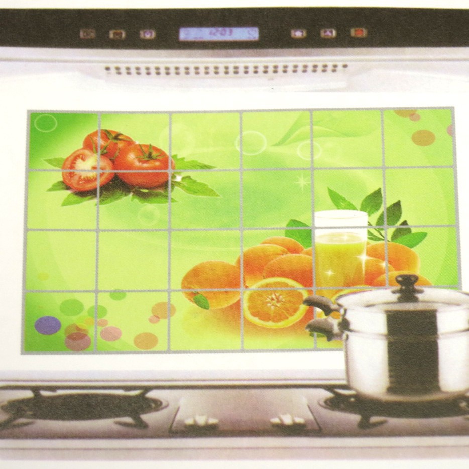 Giấy dán nhà bếp chịu nhiệt cỡ lớn 60 x 90 cm Giá Tốt