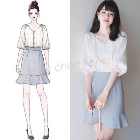 Chân váy thanh lịch Y6