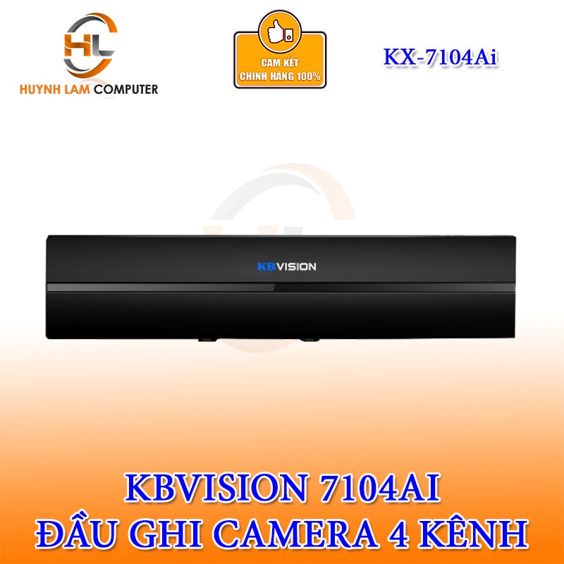 Đầu ghi Camera KBVISION KX-7104Ai 4 kênh (5in1) - Chính hãng phân phối