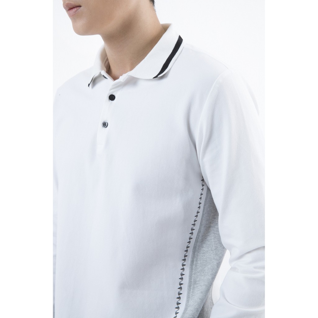 [Mã WABRIVY50 - 10% - ĐH từ 250K] Áo thun nam dài tay cổ đức IVY moda MS 58E2224 | BigBuy360 - bigbuy360.vn