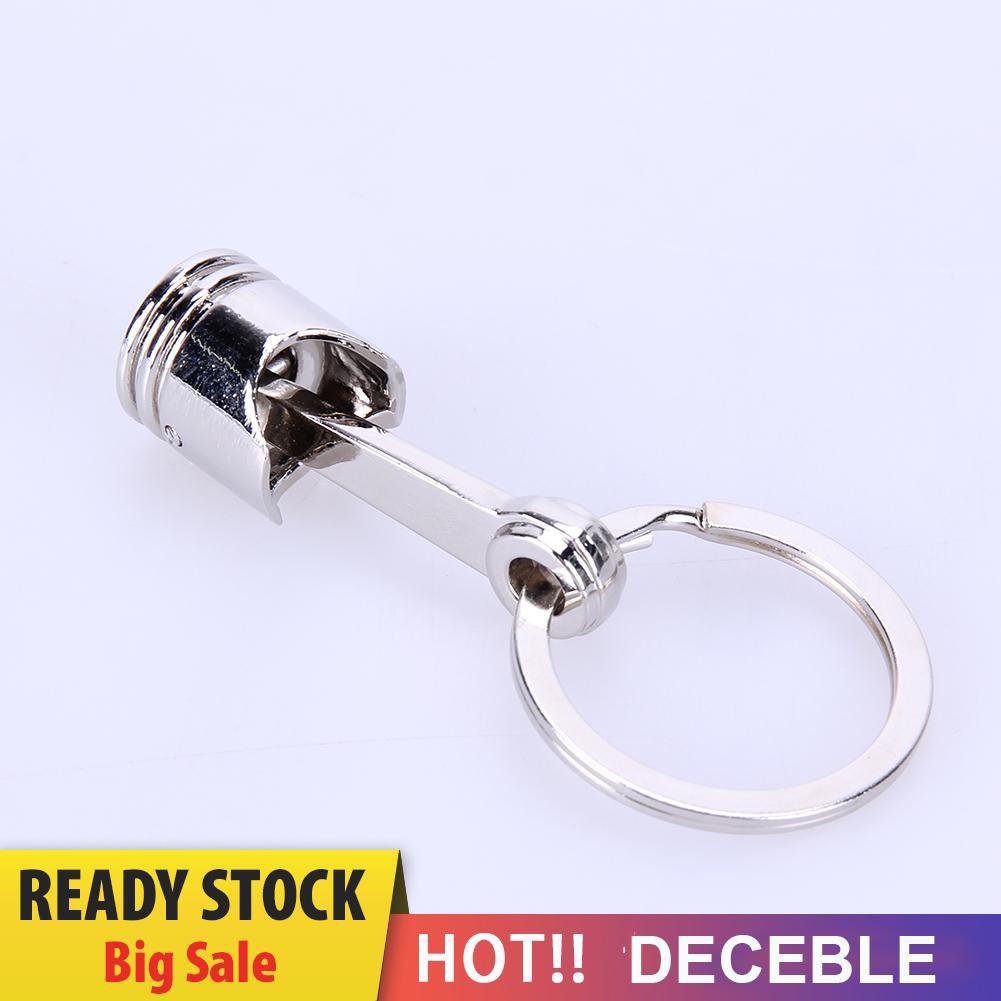 Móc khóa trang trí hình pít tông bằng hợp kim độc đáo