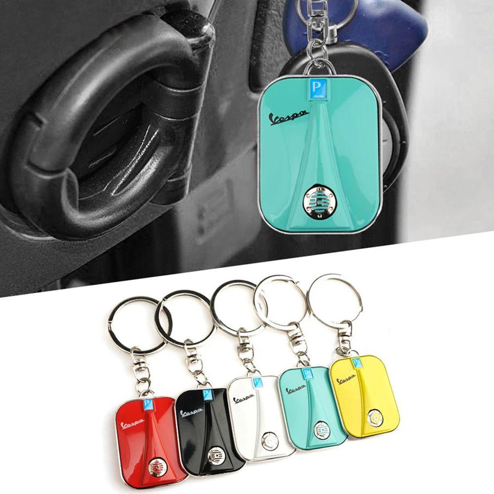 Móc Chìa Khóa Xe Máy Vespa GTS REBUY1 Bằng Chrome