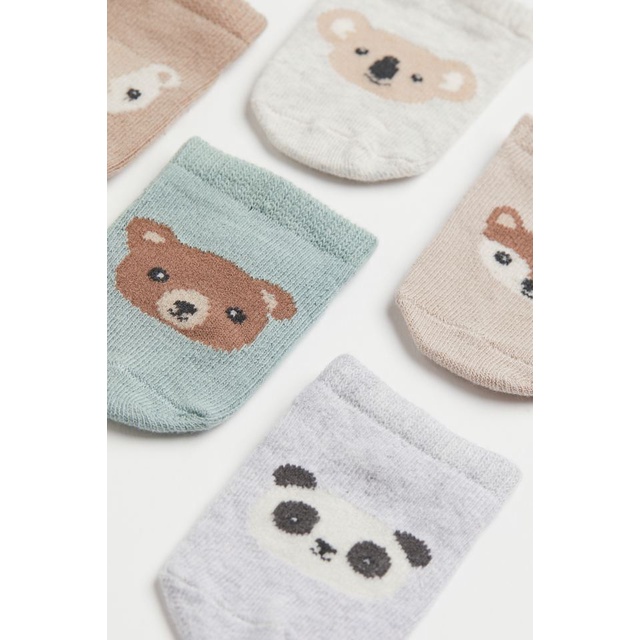 Set 5 đôi / 7 đôi TẤT CỔ NGẮN HM UK/US sz 19/21, 22/24, 25/27, 28/30, 31/33, 34/36