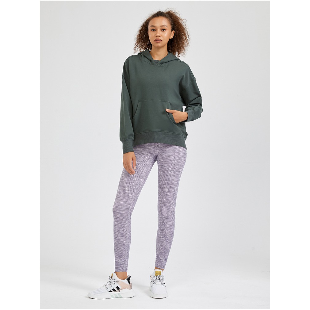 Áo hoodie thể thao Lululemon Fall In Place dài tay - Áo tập thể thao Lulu không logo