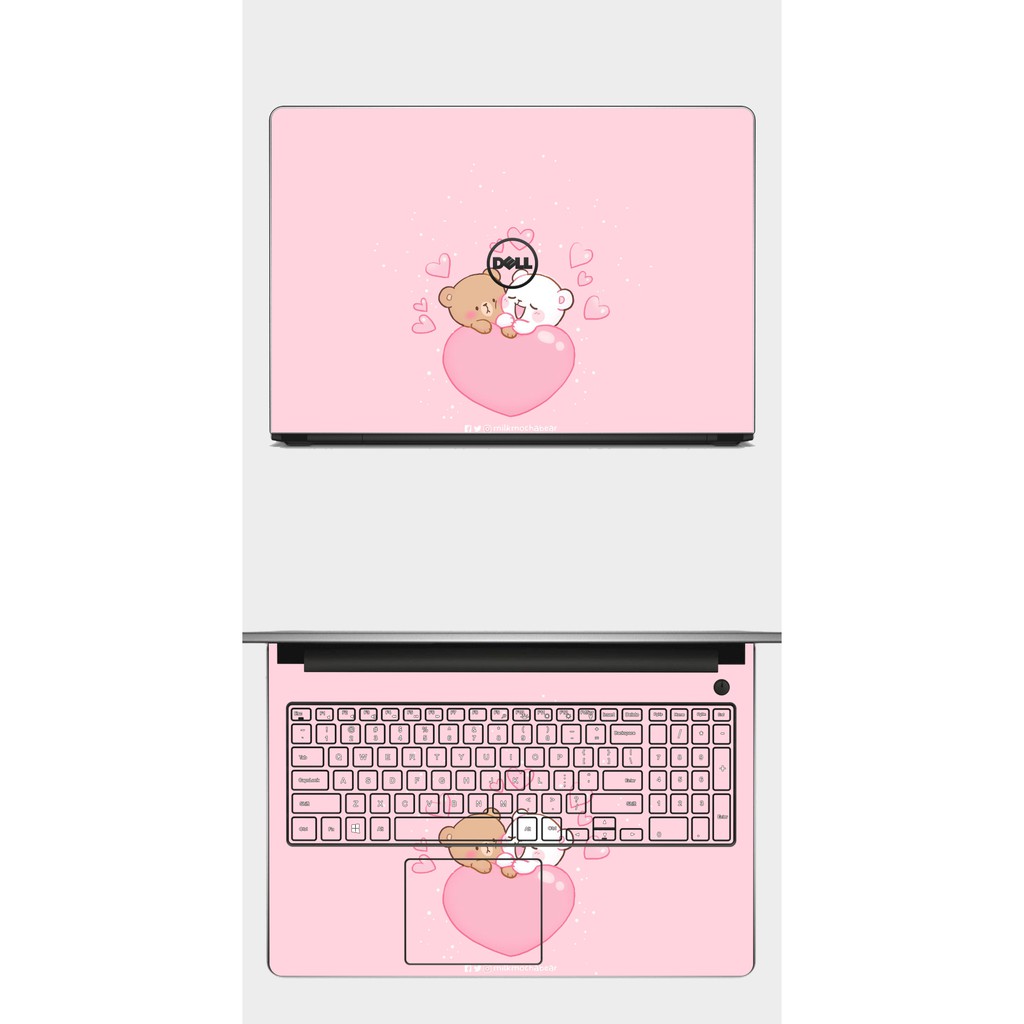 SKIN LAPTOP COUPLE  CUTE. Full Các Dòng Như: Dell, Hp, Acer, Asus, Macbook,...