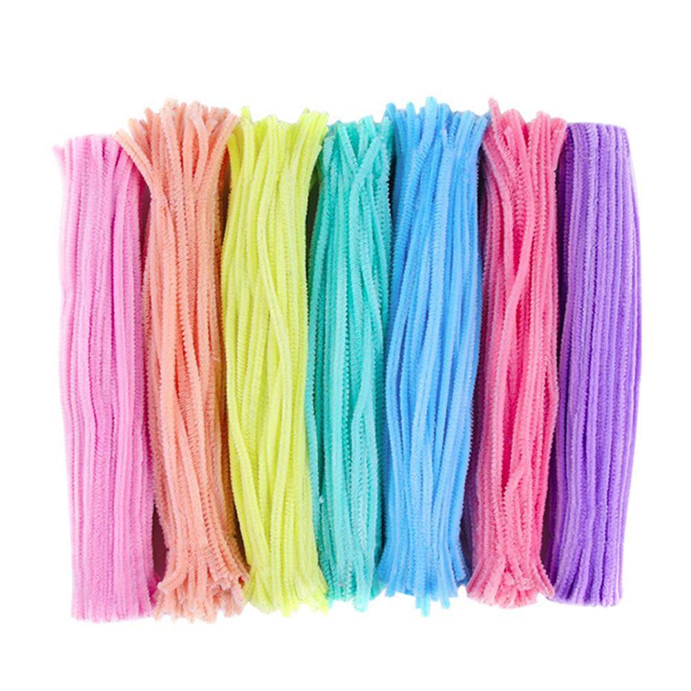 Bộ 100 Ống Nối Bằng Vải Chenille Dùng Vệ Sinh Ống Nước DIY