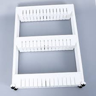 Kệ để đồ 3 tầng có bánh xe
