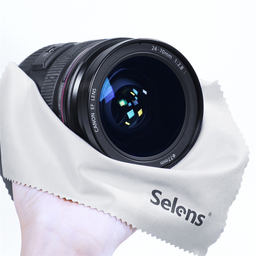 Selens Khăn vải xơ vi mảnh vi sợi dùng để lau chùi màn hình máy ảnh / đIện thoại / ống kính