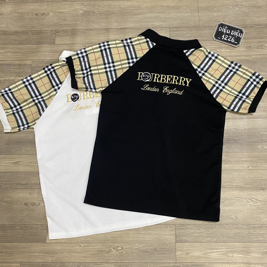 ÁO THUN NAM CỔ BẺ TAY NGẮN THÊU HỌA TIẾT MIX VAI BBR kèm ảnh thật | BigBuy360 - bigbuy360.vn